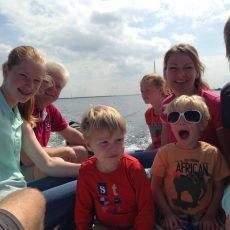 Hemelvaart met familiebezoek