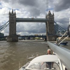 Weekje uitwaaien op de Noordzee, in Chatham en Londen